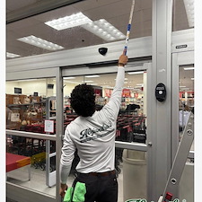 Commercial Window Cleaning at TJ Maxx in Weslaco, TX 1